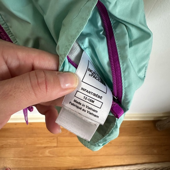 Reversible The North Face Infant Jacket - Picture 3 of 4